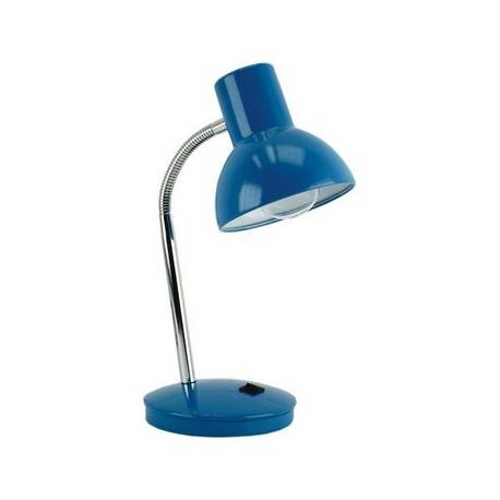 Lampka biurkowa Lisa 60W E27 niebieska