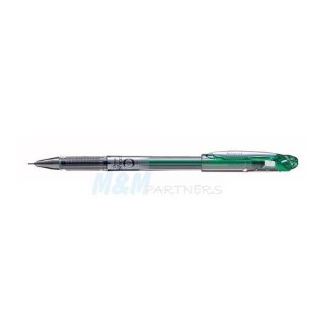 Długopis żelowy Pentel SLICCI BG207, końc-0.7 mm, zielony