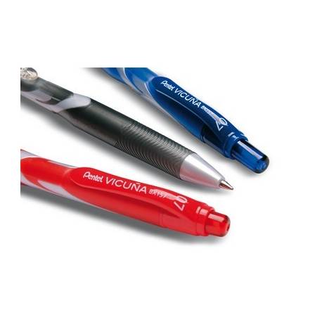 Długopis Pentel VICUNA BX157, końc.0, 35 mm, czerwony