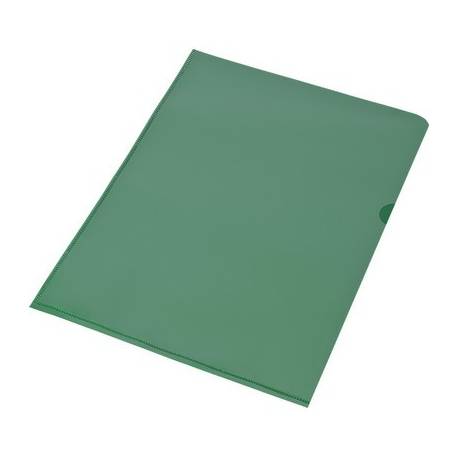 Ofertówki PCV kolorowe Panta, A4 typ-L gr-180 mic. (10 szt) zielony