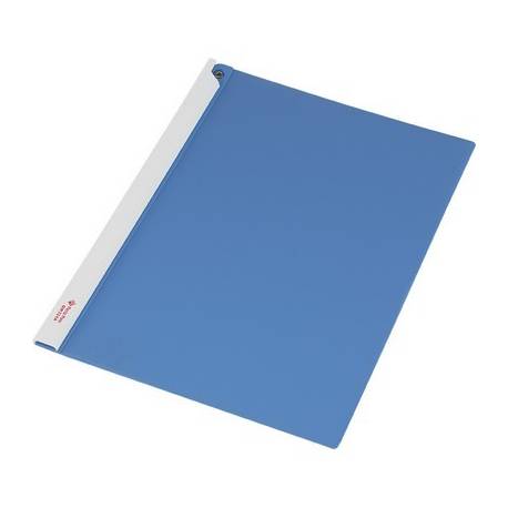 Skoroszyt PP A4 z listwą boczną Panta Plast Focus, niebieski