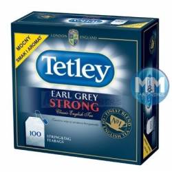 Tetley, herbata czarna, Intensive earl grey 100 Torebek