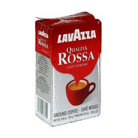 Kawa Lavazza mielona Qualita ROSSA 250g.