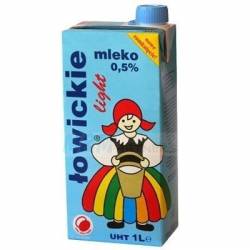 Mleko Łowickie 0,5% 1L, zgrzewka 12 sztuk