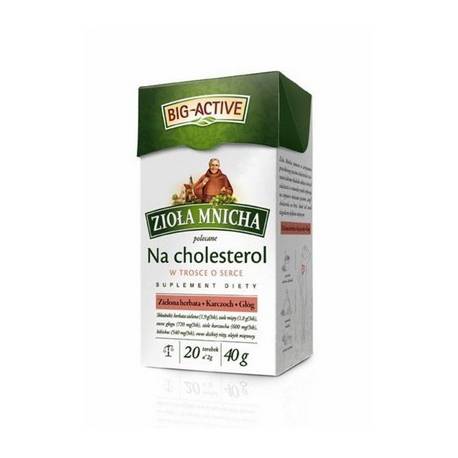 Herbata Big-Active Zioła Mnicha na cholesterol (20 torebek) 