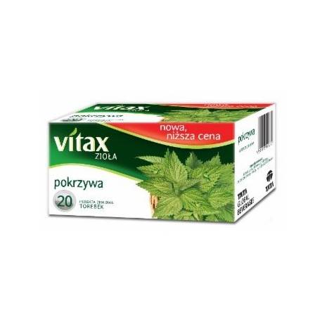 Herbata Vitax Zioła Pokrzywa 20 Torebek