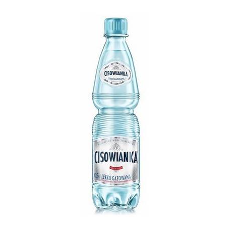 Woda Cisowianka 0,5 L Lekko Gazowana 