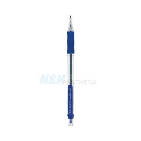 Długopis UNI SN101 pstrykany, końc-0.3 mm, niebieski
