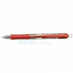 Długopis żelowy UNI UMN152 pstrykany, końc-0.3 mm czerwony