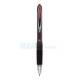 Długopis żelowy UNI UMN207 pstrykany, końc-0.4 mm, czerwony