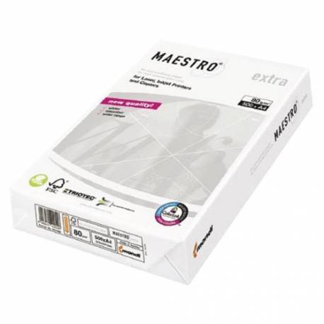 Papier xero A4 Maestro Extra, 70 g/m2 (500 ark) KL. A
