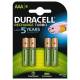 Akumulatorki AAA 800/850mAh B4 (4 szt.) Duracell