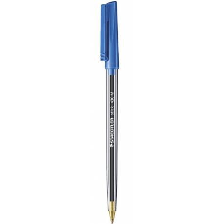 Długopis Staedtler STICK M, końć.- 0, 35 mm (10 szt) niebieski