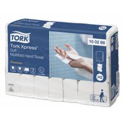 Tork Xpress® miękki ręcznik Multifold, 4 panelowy (w składce wielopanelowej) 100288, 21 szt.