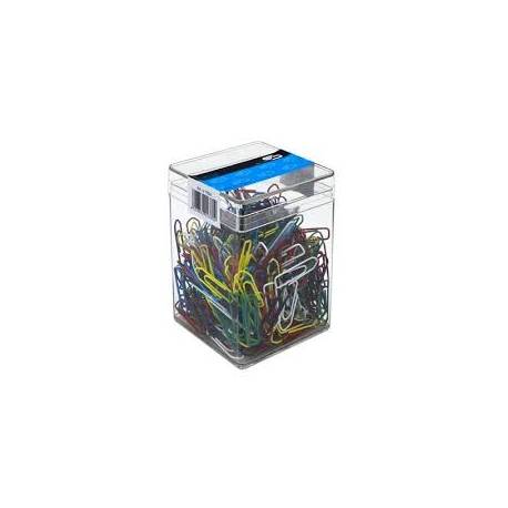 Spinacz kolor 26mm (500) 6050 E&D Plastic plastikowe pudełko