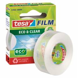 Taśma biurowa tesafilm eco&clear 33m x 19mm Tesa
