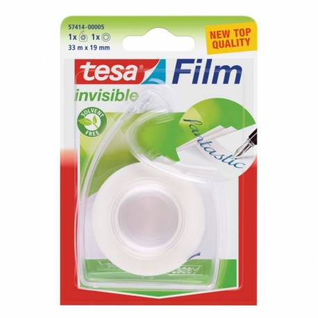 Taśma biurowa tesafilm invisible 33m x 19mm + dyspenser Easy Cut Tesa