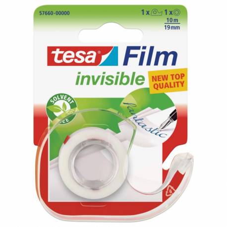Taśma biurowa tesafilm invisible 10m x 19mm + dyspenser Tesa