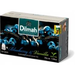 Herbata Dilmah - bluberry & vanilla tea (20 torebek) 